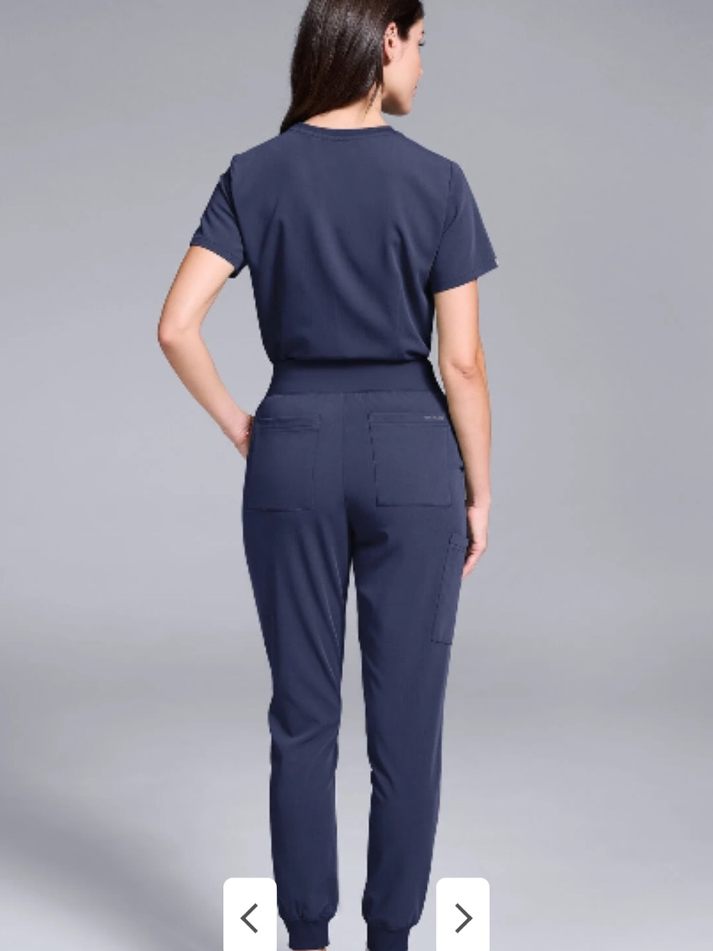 Hypothesis base 6 jumper jogger scrubs - Picture 2 of 5